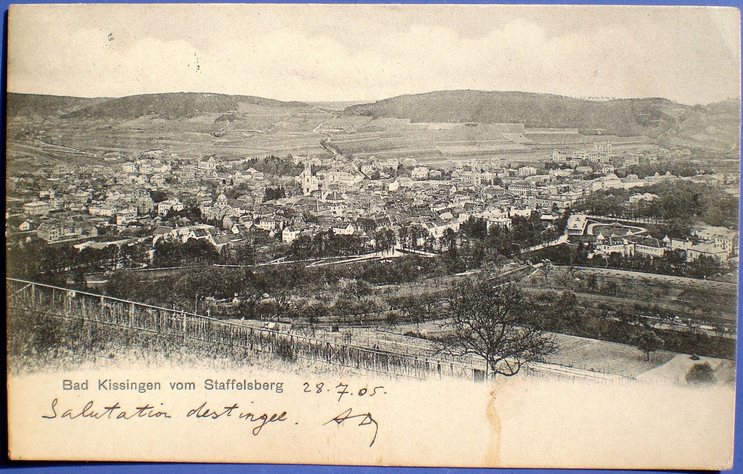Die Synagoge in Bad Kissingen (Kreisstadt, Unterfranken)